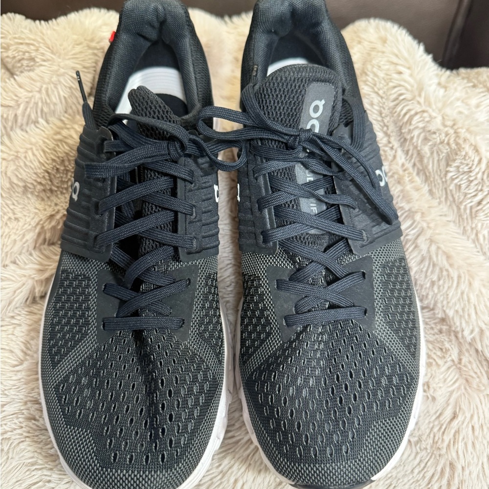 On Running Black Athletic Shoes
